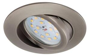 Briloner7296-011-Lampada da incasso LED dimmerabile/6,5W/230V IP23 antracite
