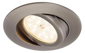 Briloner7296-011-Lampada da incasso LED dimmerabile/6,5W/230V IP23 antracite