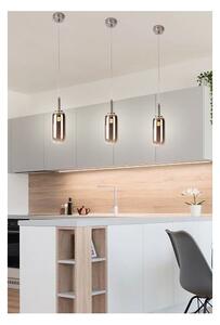 Lampadario LED a sospensione con filo FIUGGI LED/6W/230V grigio