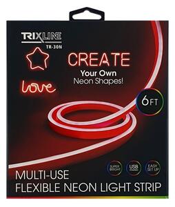 LED Striscia flessibile NEON LED/5V USB 1,8 m rosso