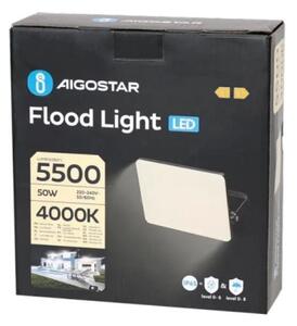 Aigostar - Riflettore LED LED/50W/230V 4000K IP65 nero
