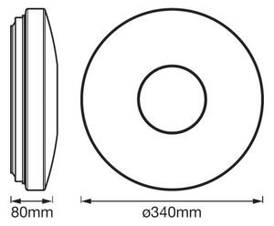 Ledvance - Plafoniera LED RGB dimmerabile SMART+ KITE LED/18W/230V Wi-Fi