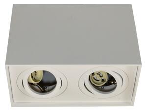 Faretto SIROCO 2xGU10/30W/230V bianco