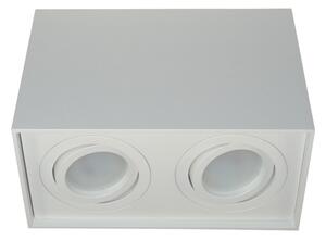 Faretto SIROCO 2xGU10/30W/230V bianco