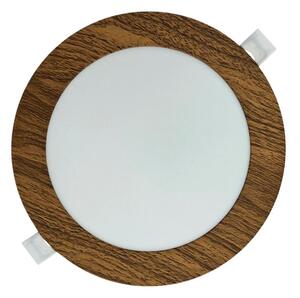Lampada LED da incasso CIRCLE LED/12W/230V 4200K diametro 16,7 cm marrone