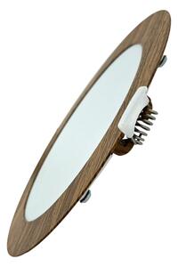 Lampada LED da incasso CIRCLE LED/12W/230V 4200K diametro 16,7 cm marrone