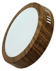 Plafoniera LED RING LED/12W/230V 4200K diametro 16 cm marrone