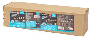 Aigostar - LED Solare Natale chiaro LED/0,054W/1,2V 1m IP65 bianco freddo