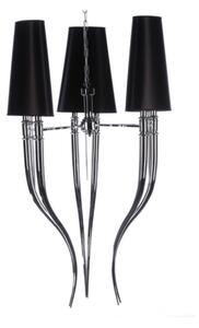 Azzardo AZ1344 - Lampadario su catena DIABLO 6xE14/11W/230V nero