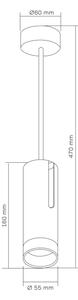 Faretto PORTO 1xGU10/10W/230V bianco