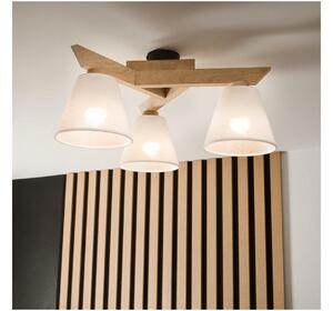 Plafoniera ANTONIO 3xE14/40W/230V rovere