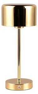 Lampada da tavolo a LED dimmerabile in oro (altezza 30 cm) Jeff - Trio