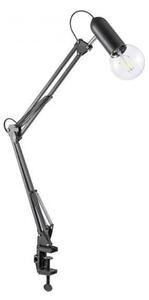 JUST LIGHT. 14773-18 - Lampada da tavolo con morsetto TURN ME 1xE27/60W/230V nero