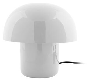 Lampada da tavolo bianca con paralume in metallo (altezza 20 cm) Fat Mushroom - Leitmotiv