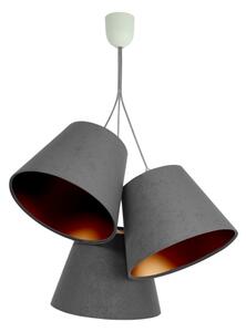 Lampadario a sospensione AMBROSIA 3xE27/60W/230V