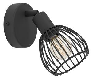 Eglo 901038 - Applique SONNINO 1xE14/40W/230V nero