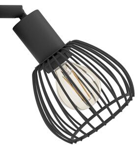 Eglo 901038 - Applique SONNINO 1xE14/40W/230V nero