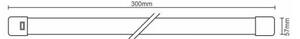 Lampada sottopensile LED LED/9W/230V IP40