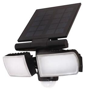Solight WO772 - Faretto solare LED 8W con sensore 2000mAh IP44