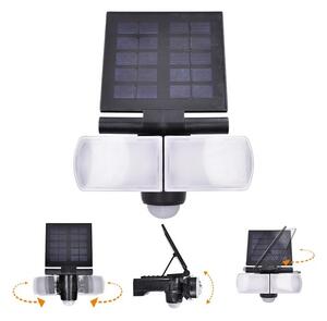 Solight WO772 - Faretto solare LED 8W con sensore 2000mAh IP44