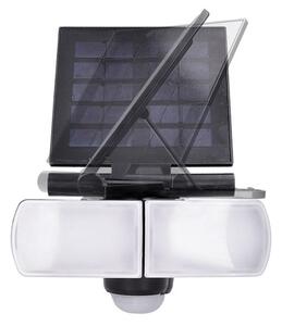 Solight WO772 - Faretto solare LED 8W con sensore 2000mAh IP44