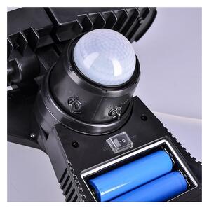 Solight WO772 - Faretto solare LED 8W con sensore 2000mAh IP44