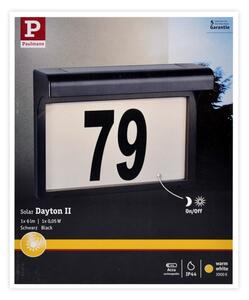Paulmann 95388 - LED/0,05W IP44 Numero civico solare con sensore DAYTON 4,8V