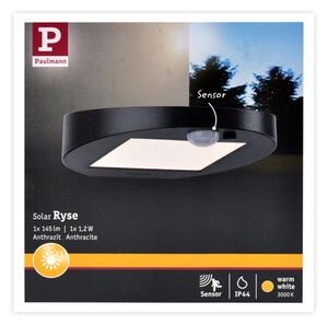 Paulmann 94246 - LED/1,2W IP44 Lampada solare da esterno con sensore RYSE 3,7V