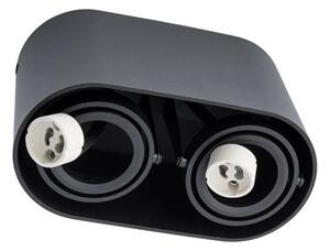 Faretto SIROK 2xGU10/30W/230V nero