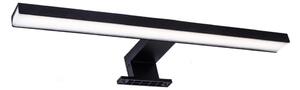 Illuminazione a LED per specchi da bagno SAMOS LED/8W/230V 4000K 40 cm IP44 nero