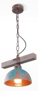 Lampadario a sospensione con catena VIRIONI 1xE27/60W/230V