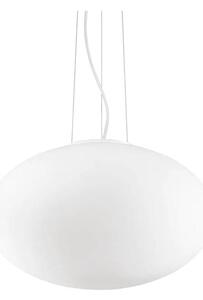 Ideal Lux - Lampadario a sospensione con filo CANDY 1xE27/42W/230V diametro 50 cm bianco