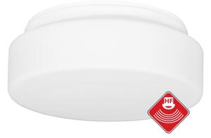 Ecolite W122-BI - Plafoniera con sensore HECTOR 1xE27/60W/230V IP44 bianco