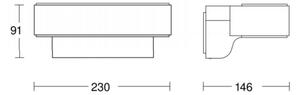 STEINEL 065706 - Applique LED da esterno con sensore LED/12,5W/230V IP44