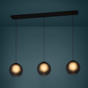 Eglo 390214 - Lampadario a sospensione con filo ARANGONA 3xE27/40W/230V fumé