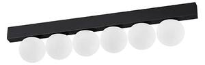 Ideal Lux - Plafoniera LED PING PONG 6xLED/3W/230V CRI 90 nero