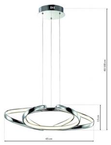 Lampadario LED a cavo COPERNICUS LED/46W/230V