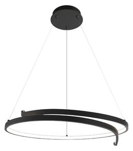Lampadario LED a sospensione con filo LORENZO LED/35W/230V nero