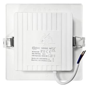 Lampada LED da incasso SQUARE LED/9W/230V 4000K 14,5x14,5 cm bianco