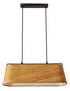 Lampadario a sospensione con filo MILBURY 2xE27/40W/230V marrone