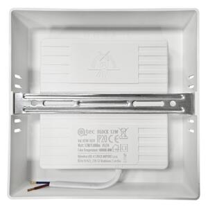 Plafoniera LED BLOCK LED/12W/230V 4000K 16,7x16,7 cm bianco