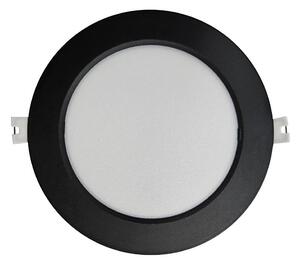 Lampada LED da incasso CIRCLE LED/12W/230V 4000K diametro 17 cm nero