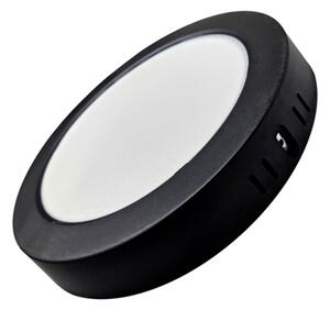 Plafoniera LED ROUND LED/18W/230V 4000K diametro 21,7 cm nero
