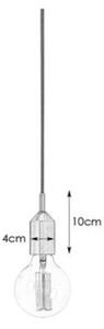 Markslöjd 108098 - Lampadario su filo BRONX 1xE27/60W/230V bronzo