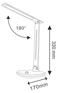 Lampada da tavolo LED dimmerabile con funzione Touch VINTO LED/8W/230V nero