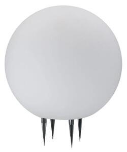 Lampada da esterno ARGENTO 1xE27/15W/230V diametro 30 cm IP65 bianco