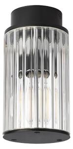 Argon 8773 - Plafoniera da esterno NORFOLK 1xE27/15W/230V IP44 nero