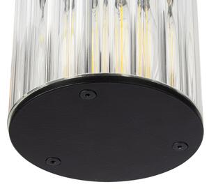 Argon 8773 - Plafoniera da esterno NORFOLK 1xE27/15W/230V IP44 nero