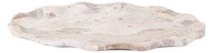 Vassoio decorativo in marmo 21x31 cm Waved - PT LIVING