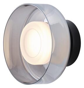 Applique a LED LED/8W/230V 3000K nero/fumé